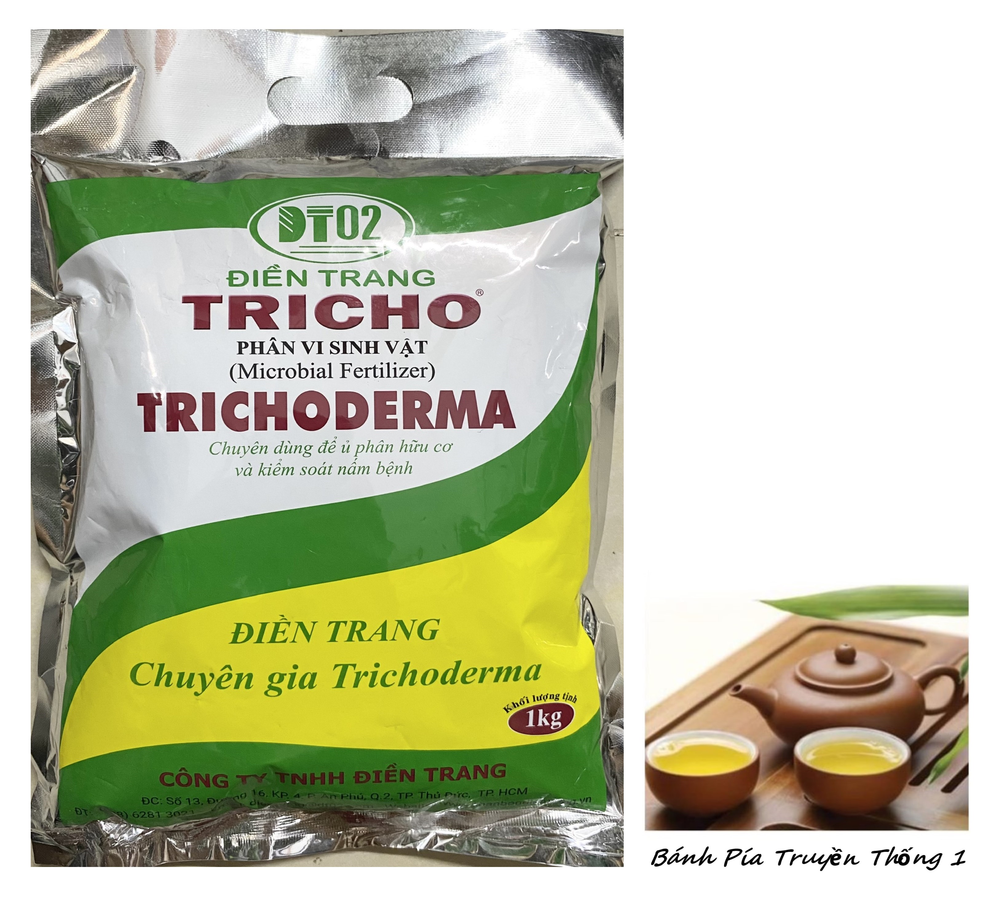 Trichoderma (Chuyên Dùng để Ủ Phân Hữu cơ & Kiểm soát Nấm bệnh) - #621A# 1kg