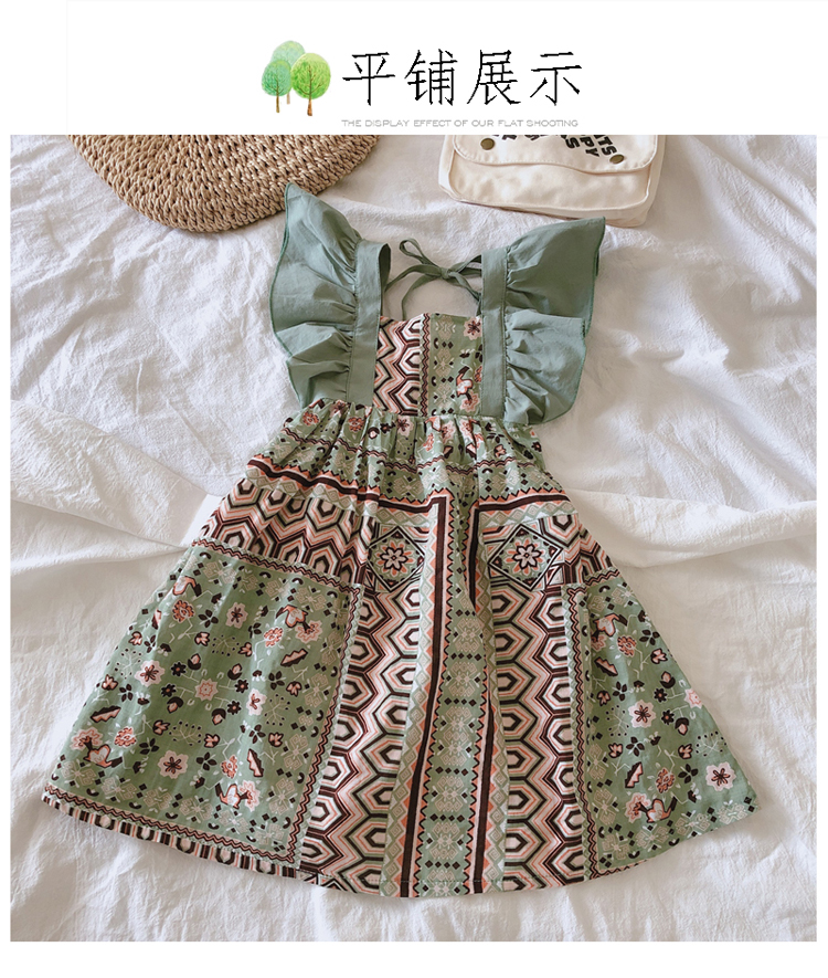 MẪU ĐẦM SUÔNG CHẤM BI HÀNG XUẤT CHO BÉ
