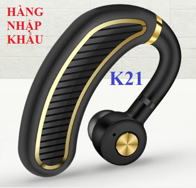 [HCM]Tai phone bluetooth K21 cao cấp - Siêu pin 300mAh (Hàng nhập khẩu)