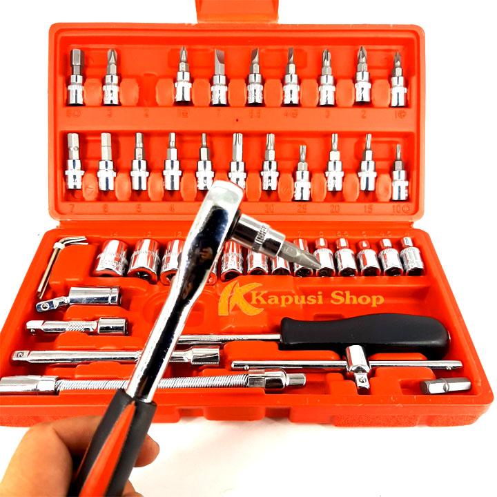 Bộ dụng cụ mở ốc đa năng 46 món kapusi