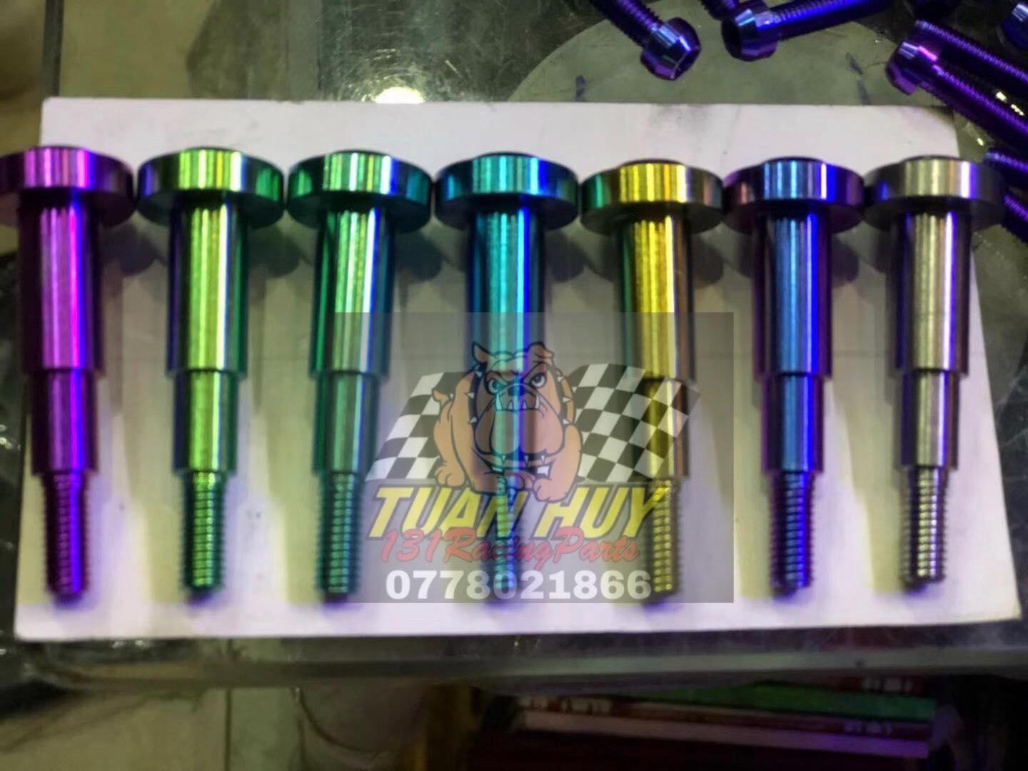 [HCM]Máy điện phân và hóa chất lên màu ốc Titan