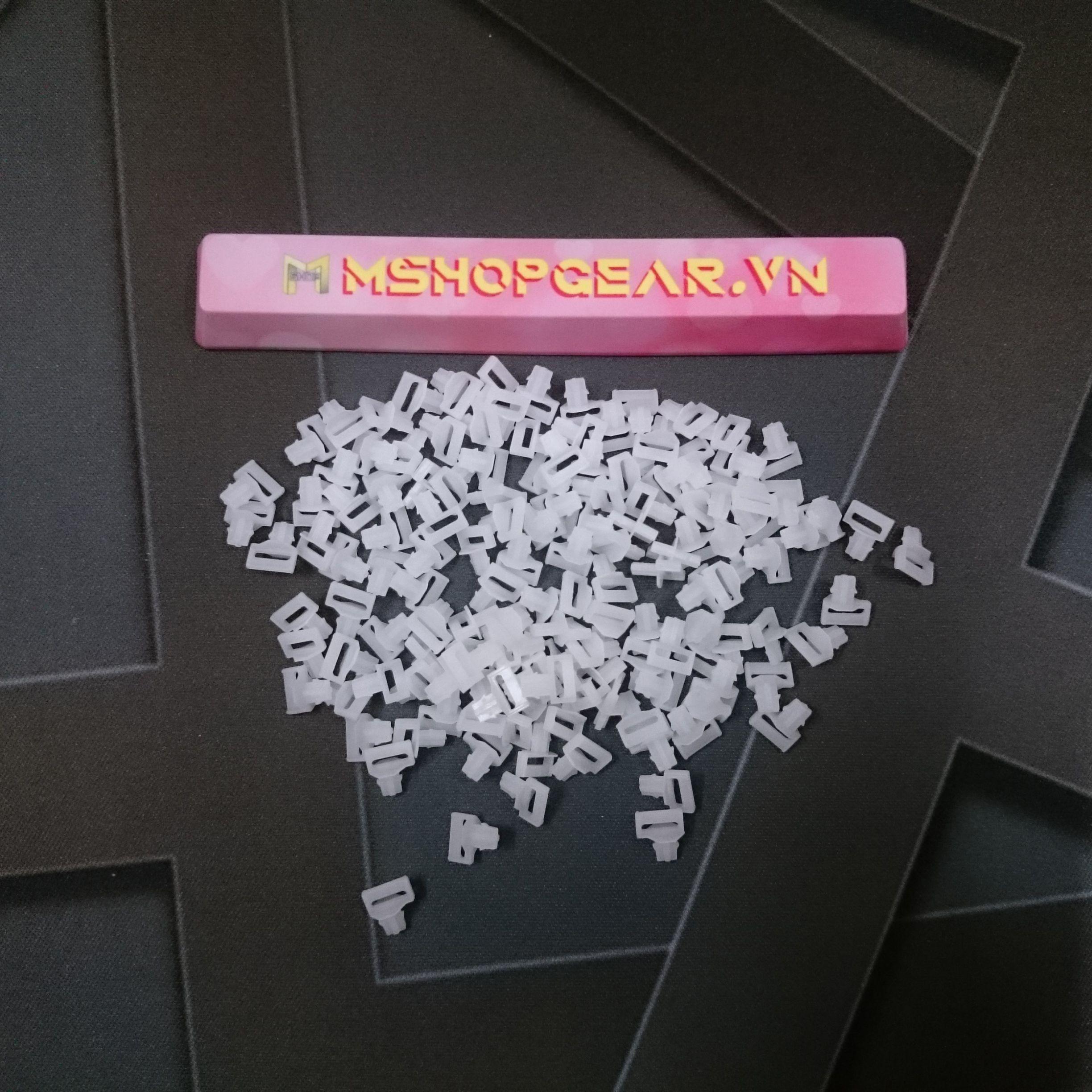Cherry MX Keycap Costa Stabilizer Insert (nút nhựa chữ thập gắn chân keycap) cho bàn phím cơ Filco, Razer, CM…