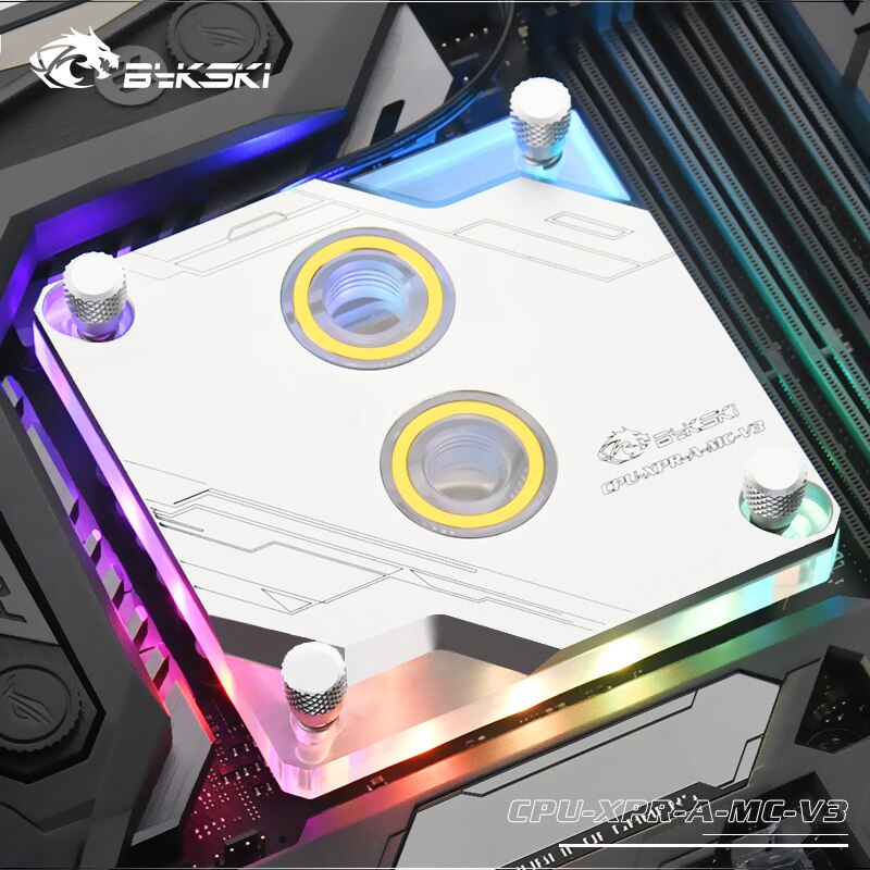 Đế tản nhiệt nước custom Block CPU Bykski CPU-XPR-A-MC-V3