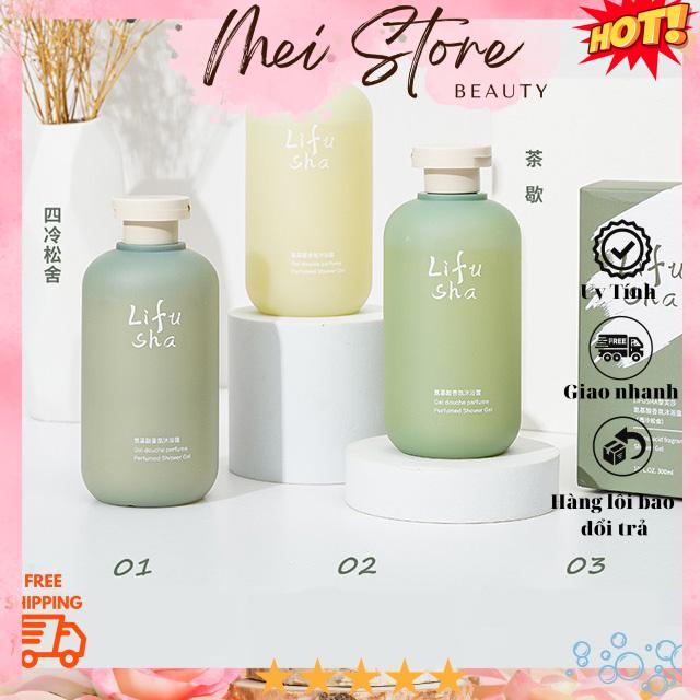 [GIẢM 5% ĐƠN 129K]Sữa Tắm Nước Hoa Thư Giãn LIFUSHA 300ml