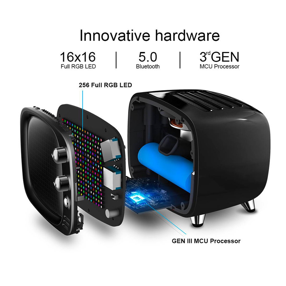 Loa Bluetooth Divoom TIVOO 6W - Dâu Đen Store