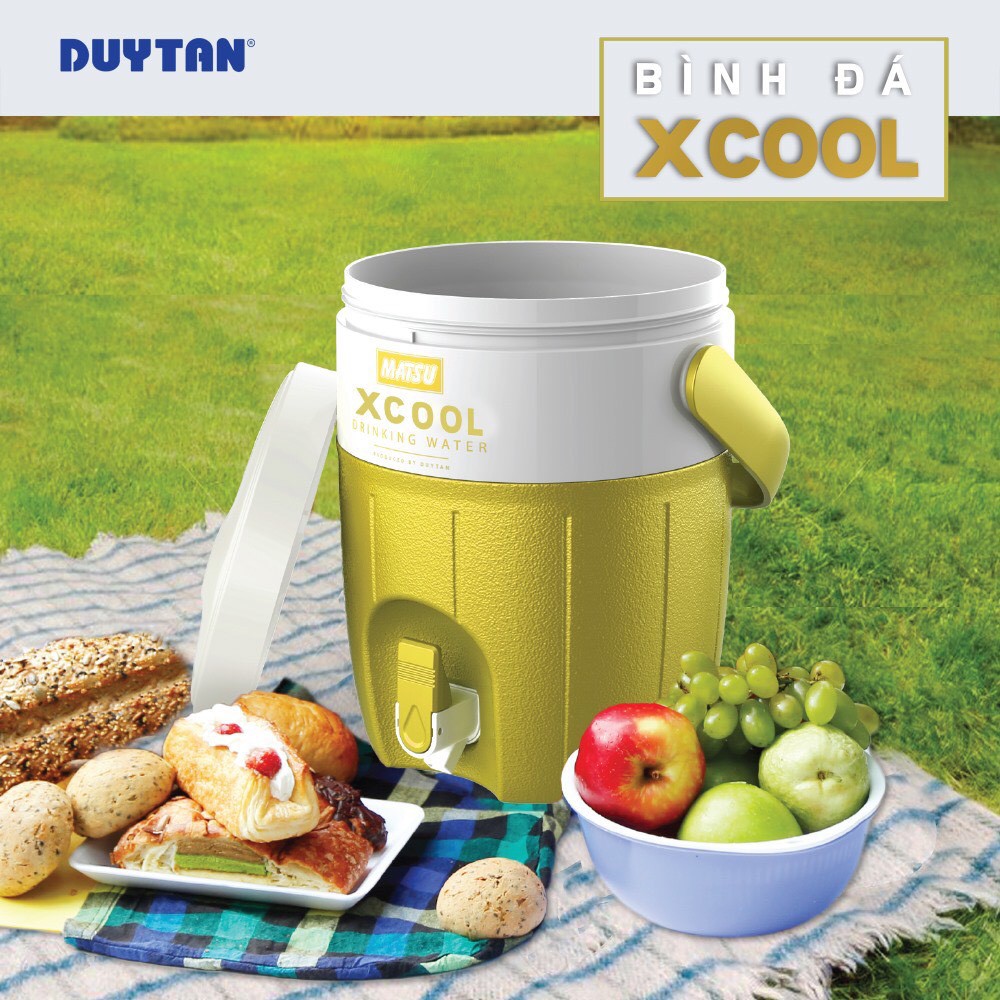 [HCM]THÙNG ĐÁ DUY TÂN MATSU XCOOL 7L (CÓ VÒI)