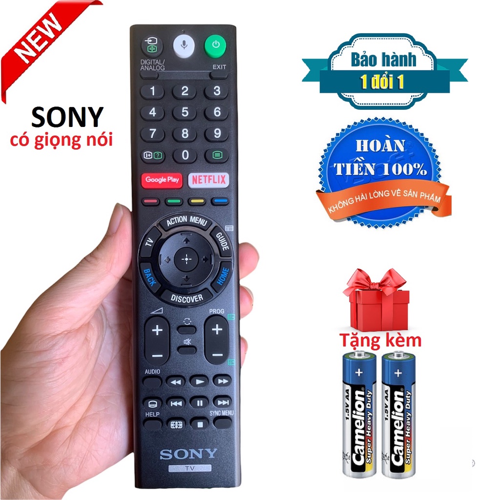 Điều khiển tivi Sony giọng nói dùng chung các dòng RMF-TX310p ...