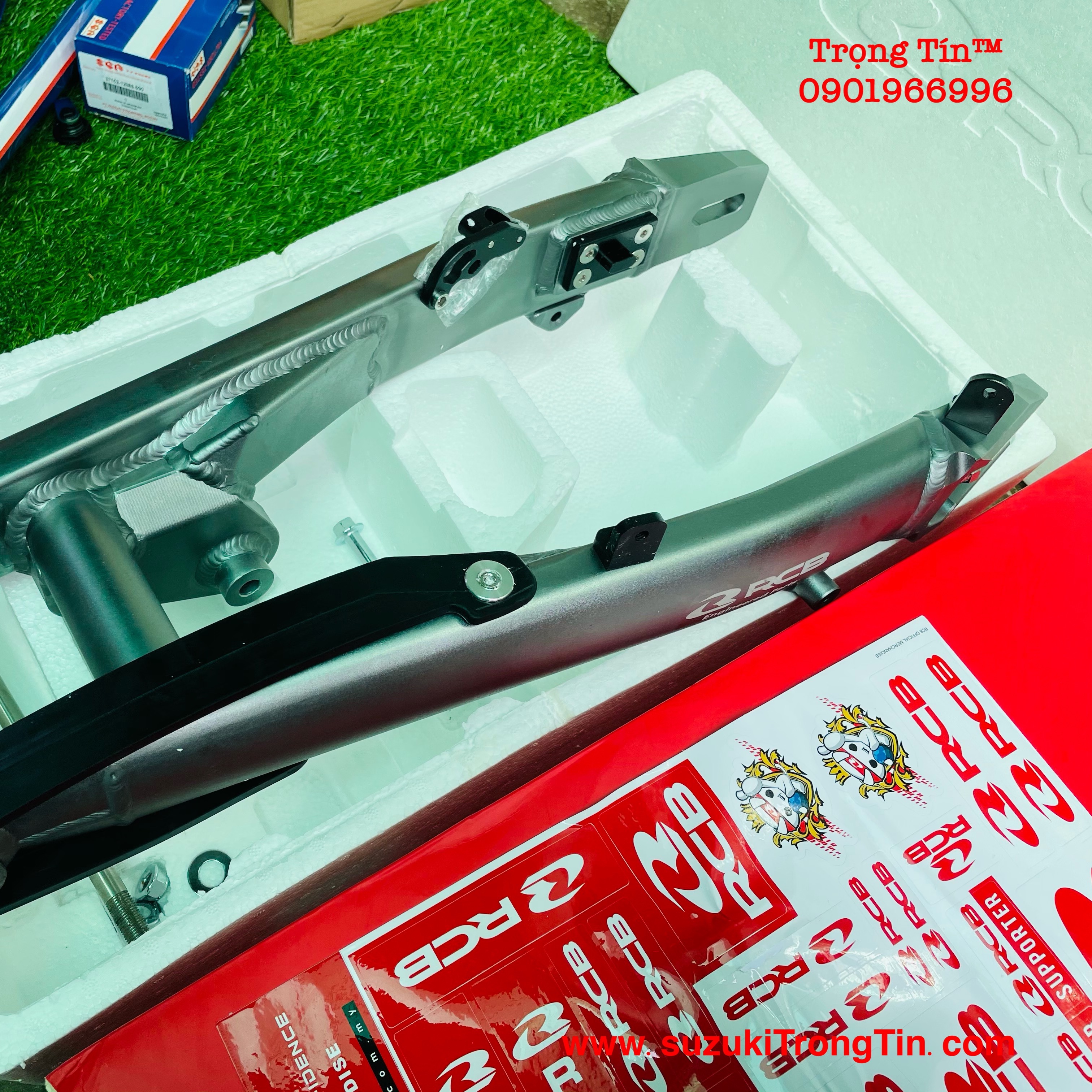 [HCM]Gắp RCB Suzuki Raider Satria Fi [ Tặng cục căn]