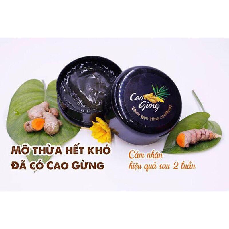 Combo Cao Gừng tan mỡ MC Cát Tường + Tặng 1 Đai Nịt Bụng