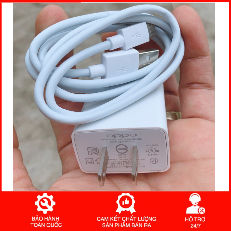 Bộ củ sạc oppo AK-933 zin củ sạc nhanh oppo sạc oppo cáp sạc oppo