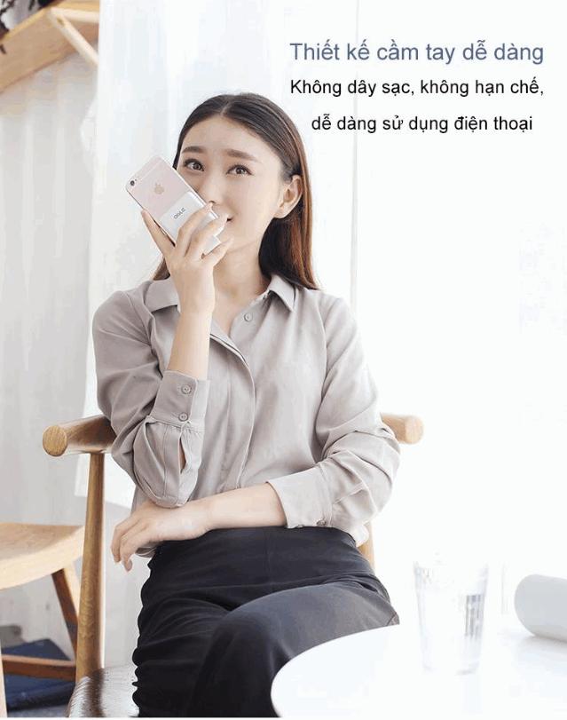 Online Mall - Sạc pin dự phòng mini dạng ốp giữ