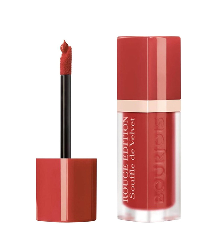 [HCM]Son kem lì Bourjois Edition Souffle de Velvet Lipstick màu đỏ gạch số 08 Carameli Melo