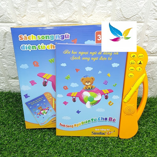 Sách song ngữ cho bé, sách thông minh cho bé, sách song ngữ giúp bé học tiếng Anh, tiếng Việt, sách tập nói, giúp bé nhận biết màu sắc (tặng kèm bút, xóa)