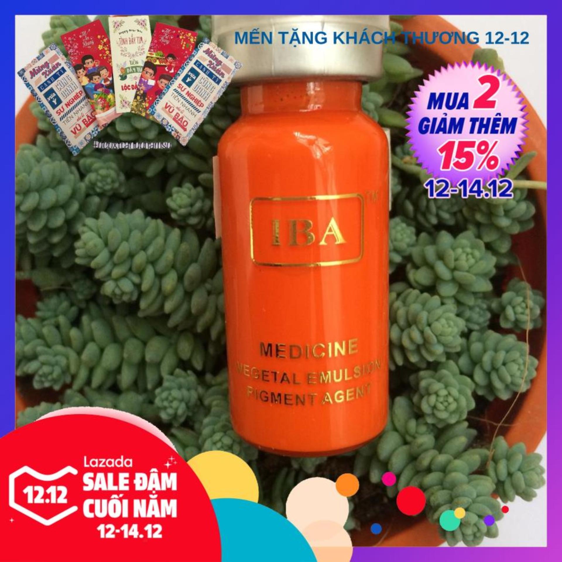 [HCM]Mực phun xăm thẩm mỹ  mày môi mí IBA ( CAM TƯƠI  )