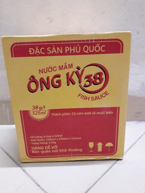 [Nhập RS0822 giảm 30k cho đơn 99k]Nước Mắm Ông Kỳ Phú Quốc