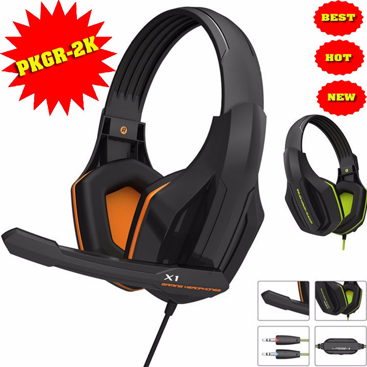 [HCM]Tai nghe gaming tai nghe chụp tai tai nghe cho điện thoại tai nghe chụp đầu - Tai nghe chơi game A6 Shop Hung Phat
