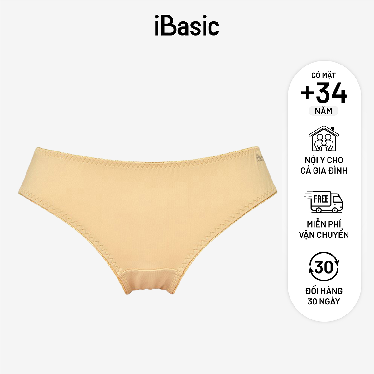 Quần lót nữ iBasic thun bikini PANW130