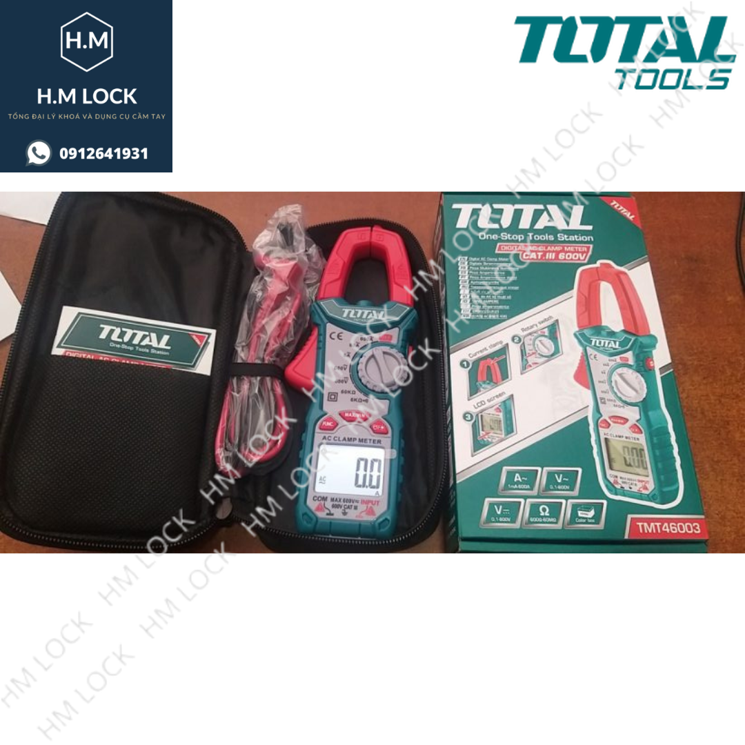 AMPE KÌM ĐO AC KỸ THUẬT SỐ TOTAL - TMT46003 - HM LOCK