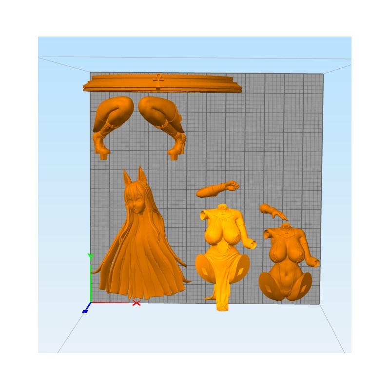 File in 3D Anubis Sexy