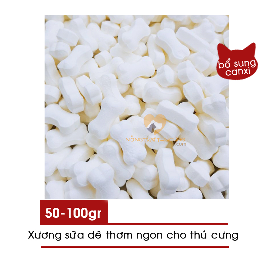 Xương Sữa Dê Bổ Sung Canxi Cho Thú Cưng - [Nông Trại Thú Cưng]