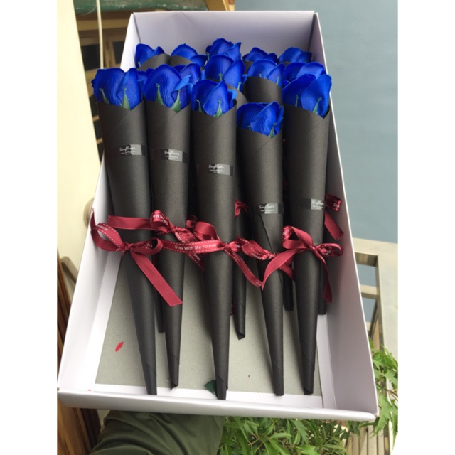 Hoa sáp bó 1 bông siêu đáng yêu  ( đặt tối thiểu 10 bông cho mỗi đơn hàng )