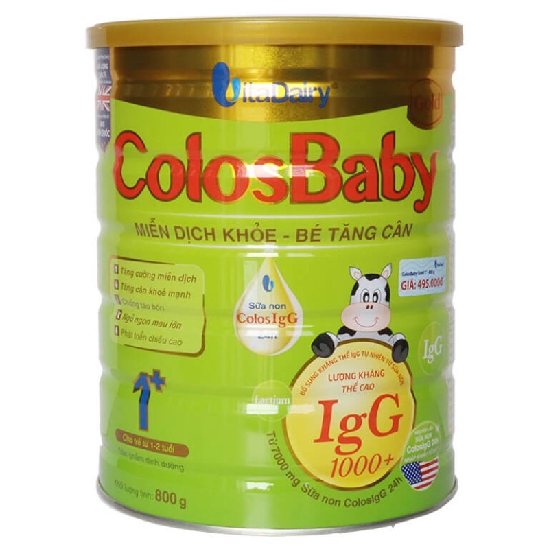 Sữa bột ColosBaby gold 1000IgG 0+ (800g) ()