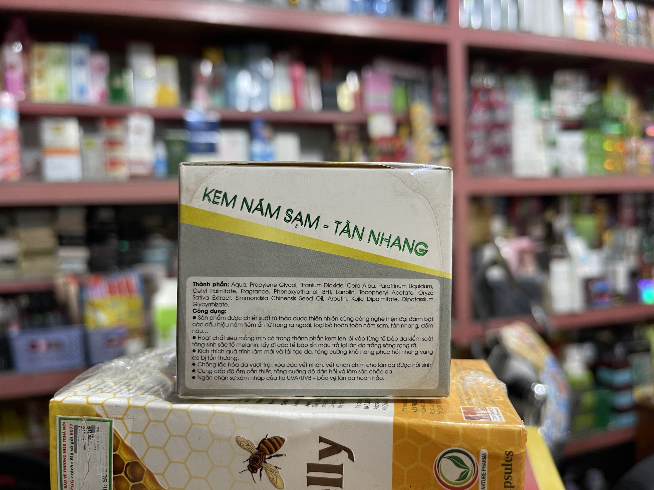 Kem nám sạm - tàn nhang CyDo Luxury 12g