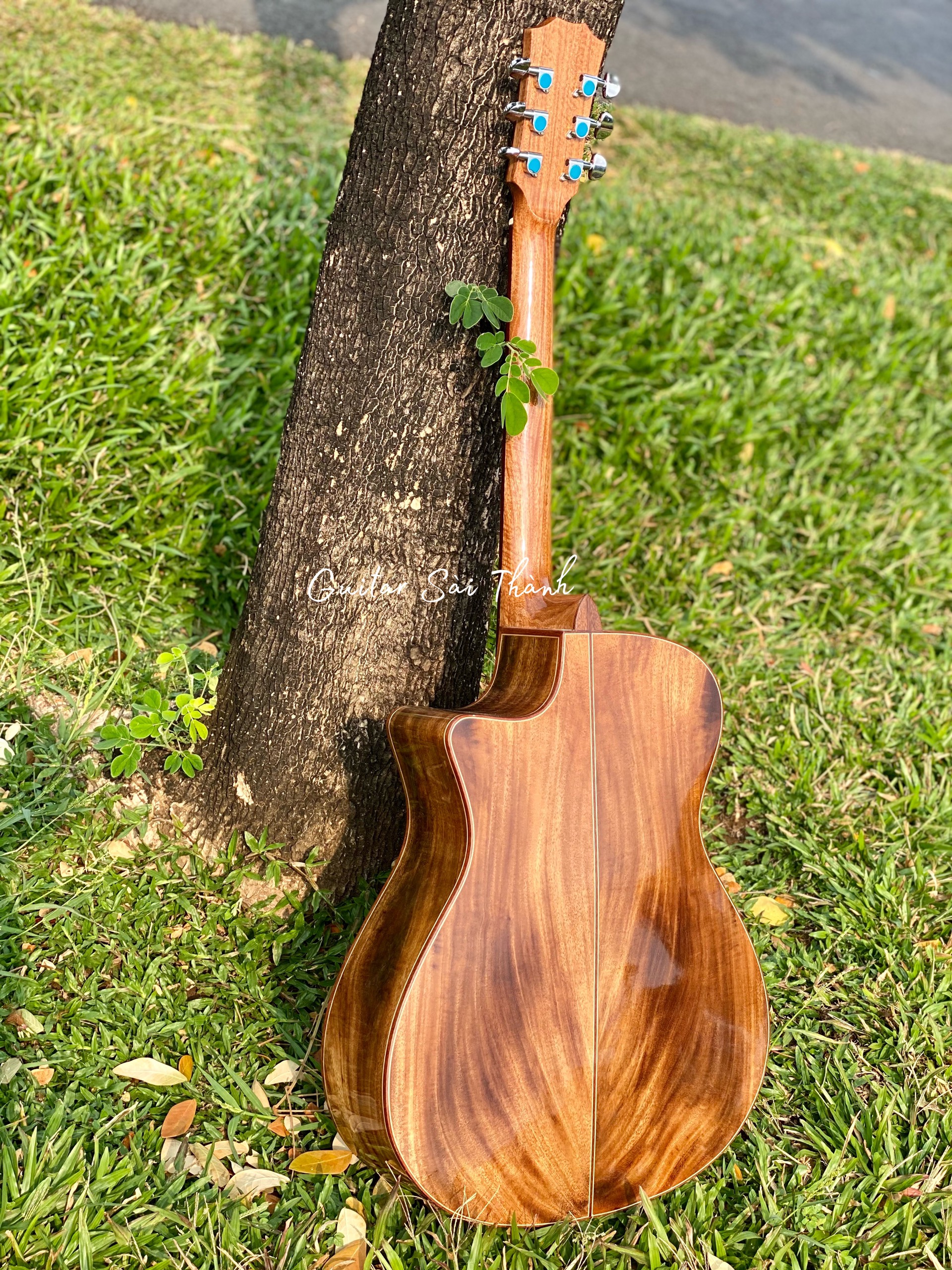 (Miễn Phí Ship) Đàn guitar acoustic FULL gỗ điệp kĩ