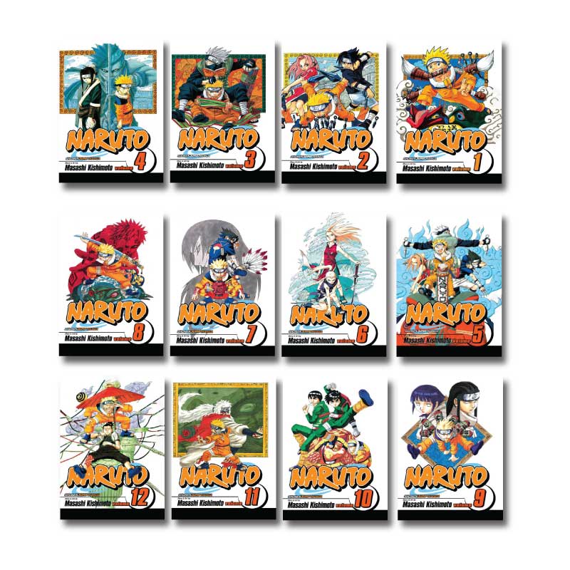 Naruto - Tiếng Anh| Manga  Vol 1-36
