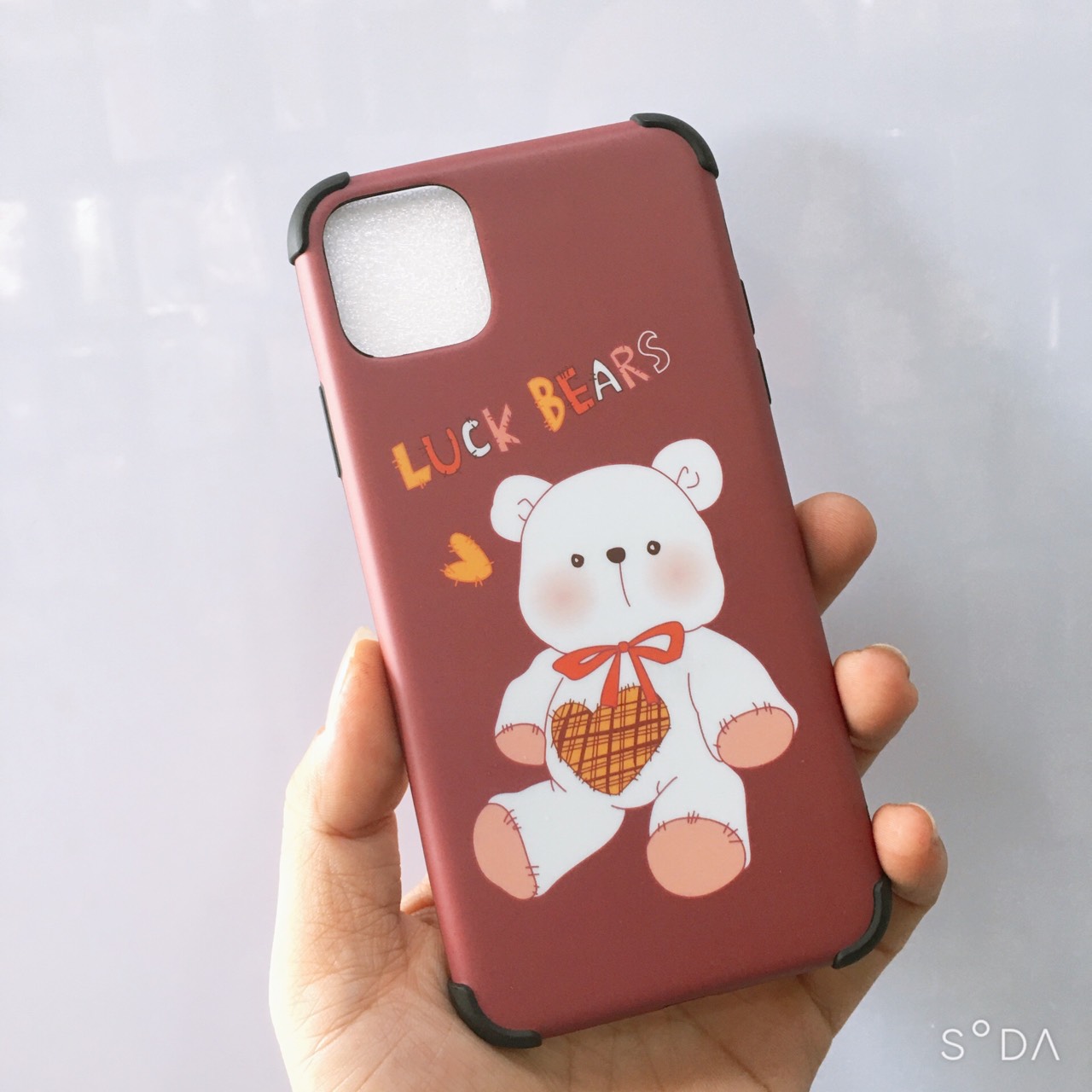 Ốp lưng iPhone 11 Pro Max hình IMD chống sốc 4 góc