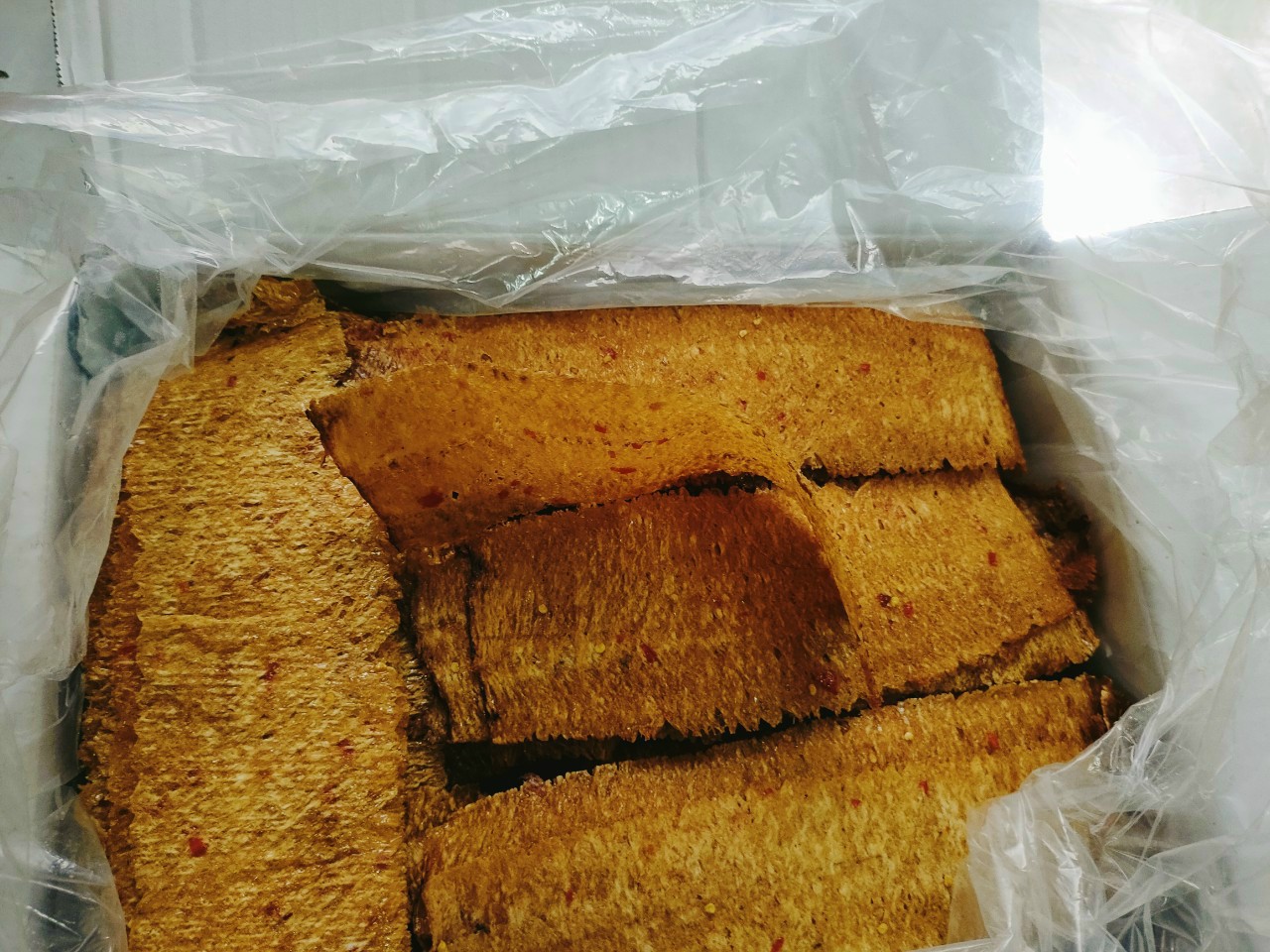 [HCM]Mực cán tẩm vị 500g