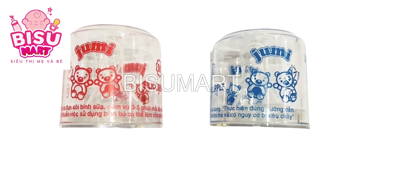 Combo 12 núm vú ly cổ hẹp Jumi size M, L