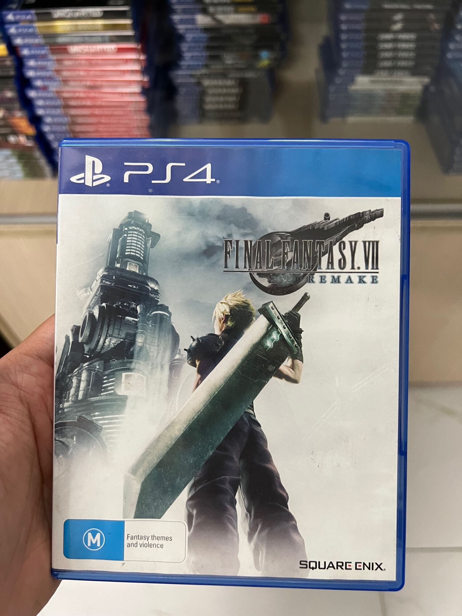 Đĩa chơi game PS4/PS5 : Final Fantasy 7 Remake