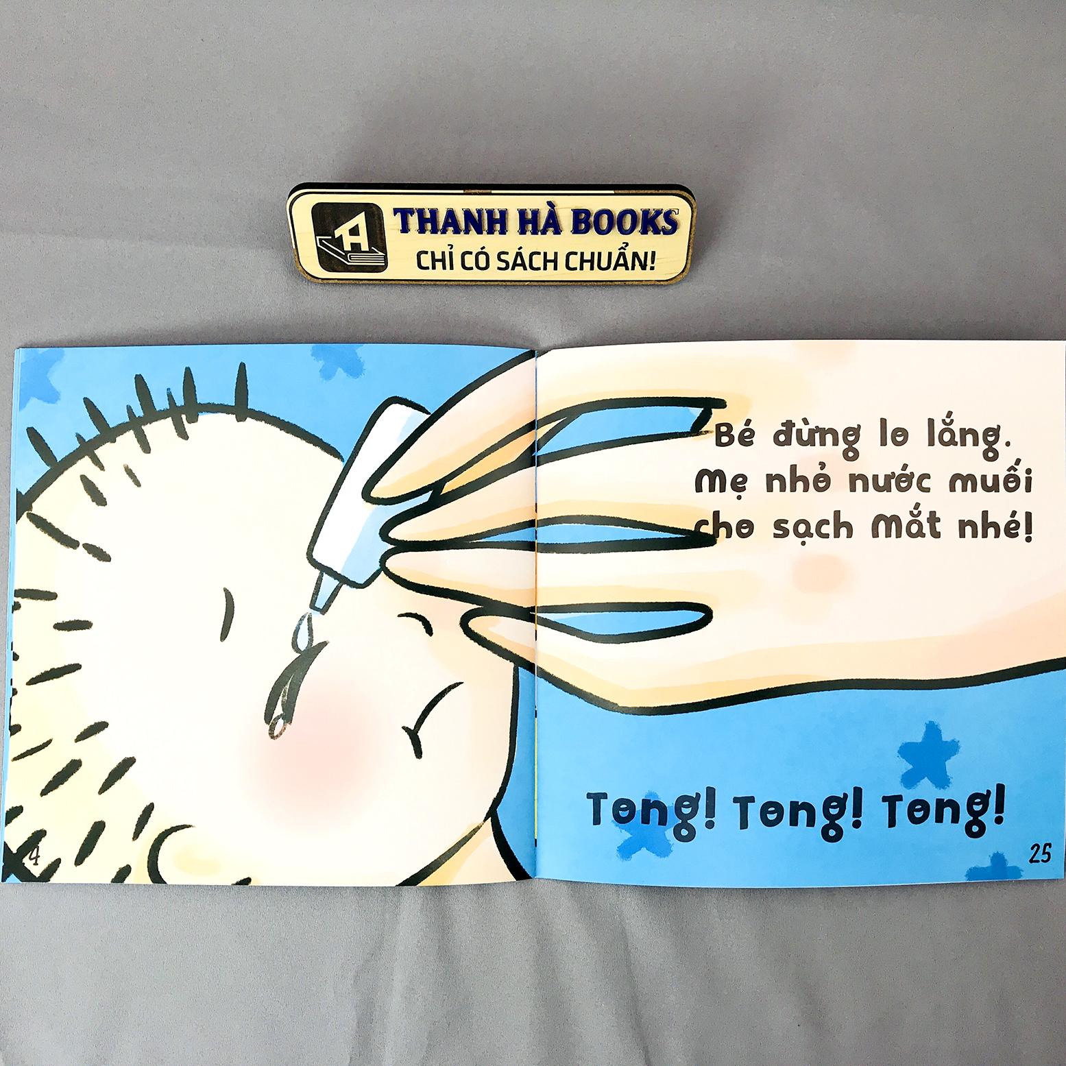 Sách - Ehon Bé Vui - Bé Khỏe (1-6 tuổi) - Đôi Mắt Tròn Xoe