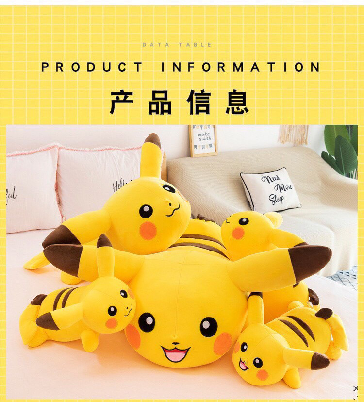 Gối ôm PICACHU nằm