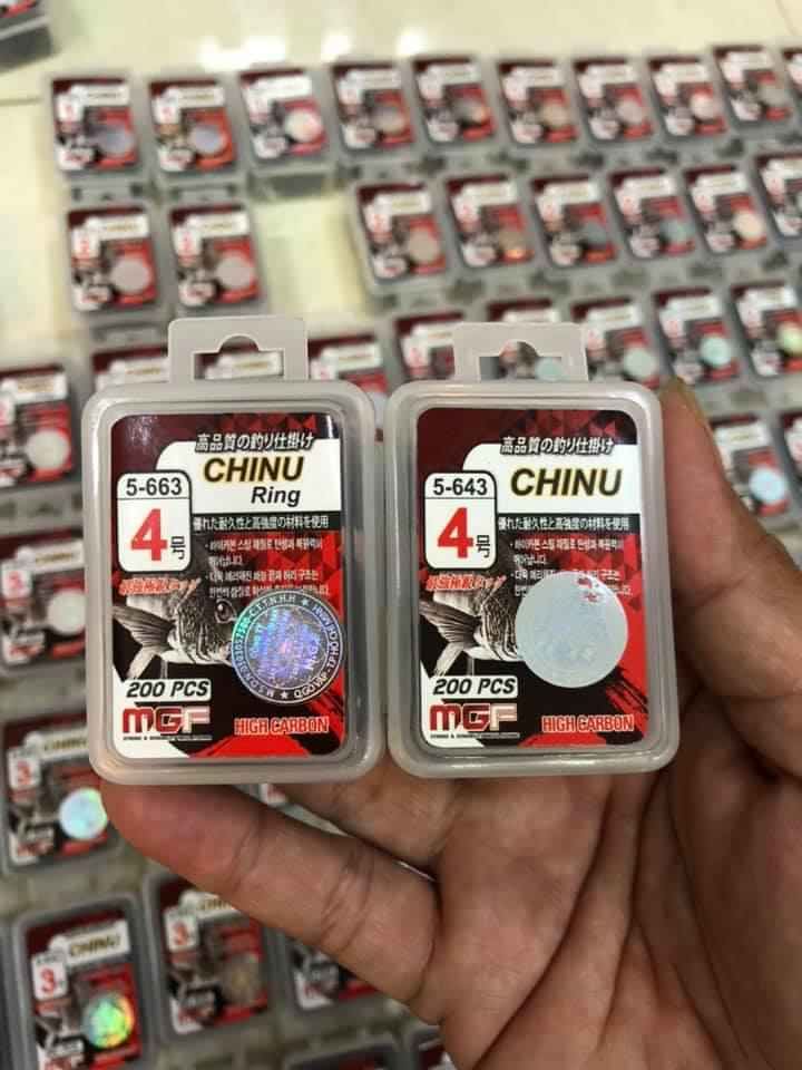 lưỡi câu cá chinu ring MGF