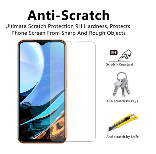 MIẾNG DÁN MÀN HÌNH CƯỜNG LỰC XIAOMI REDMI 9C , REDMI 9A