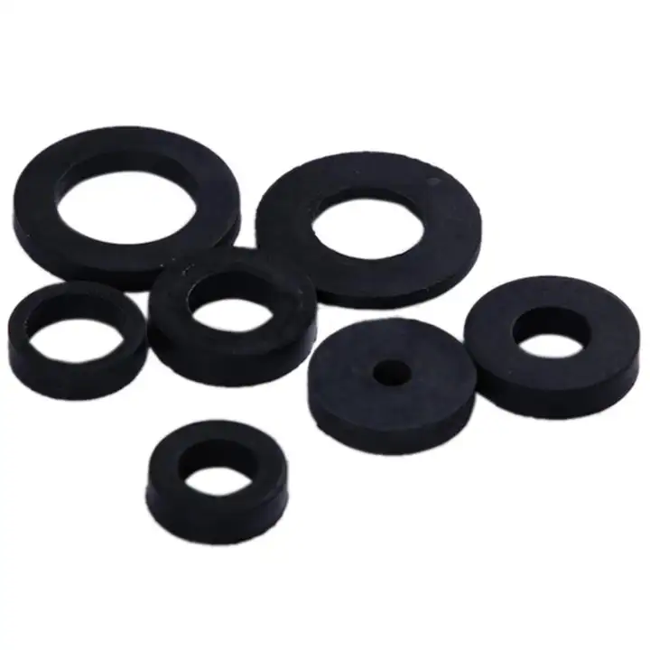 141pcs Flat Rubber O Ring Seal Hose Gasket Rubber Washer For