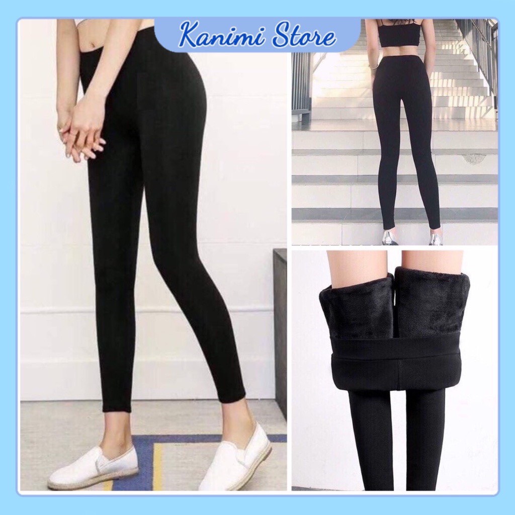Quần legging Lót Lông Siêu Ấm Giá Đẹp