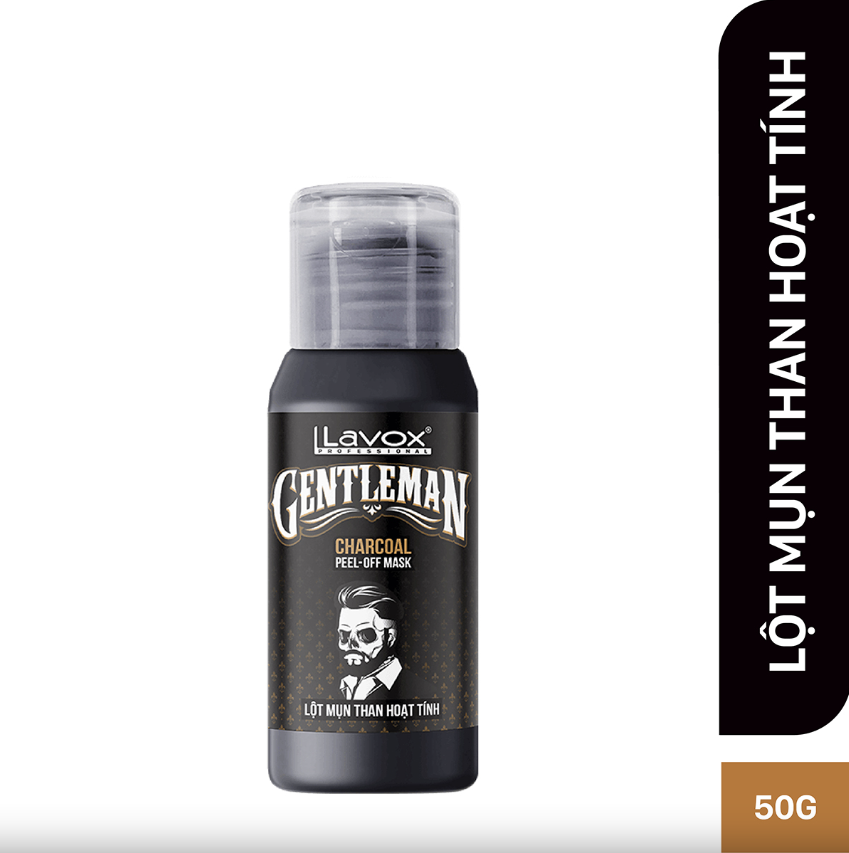 Mặt Nạ Lột Mụn Than Hoạt Tính Lavox Gentleman Giúp Sạch Mụn Và Mịn Da