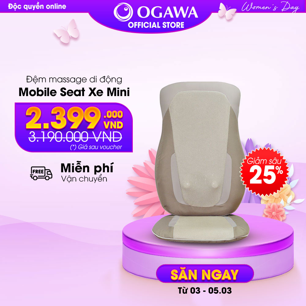 Đệm massage OGAWA Mobile Seat Mini