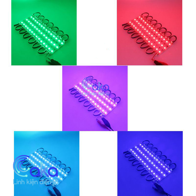 Led hắt sáng 3 bóng 12V chống nước (1 thanh 3 bóng)
