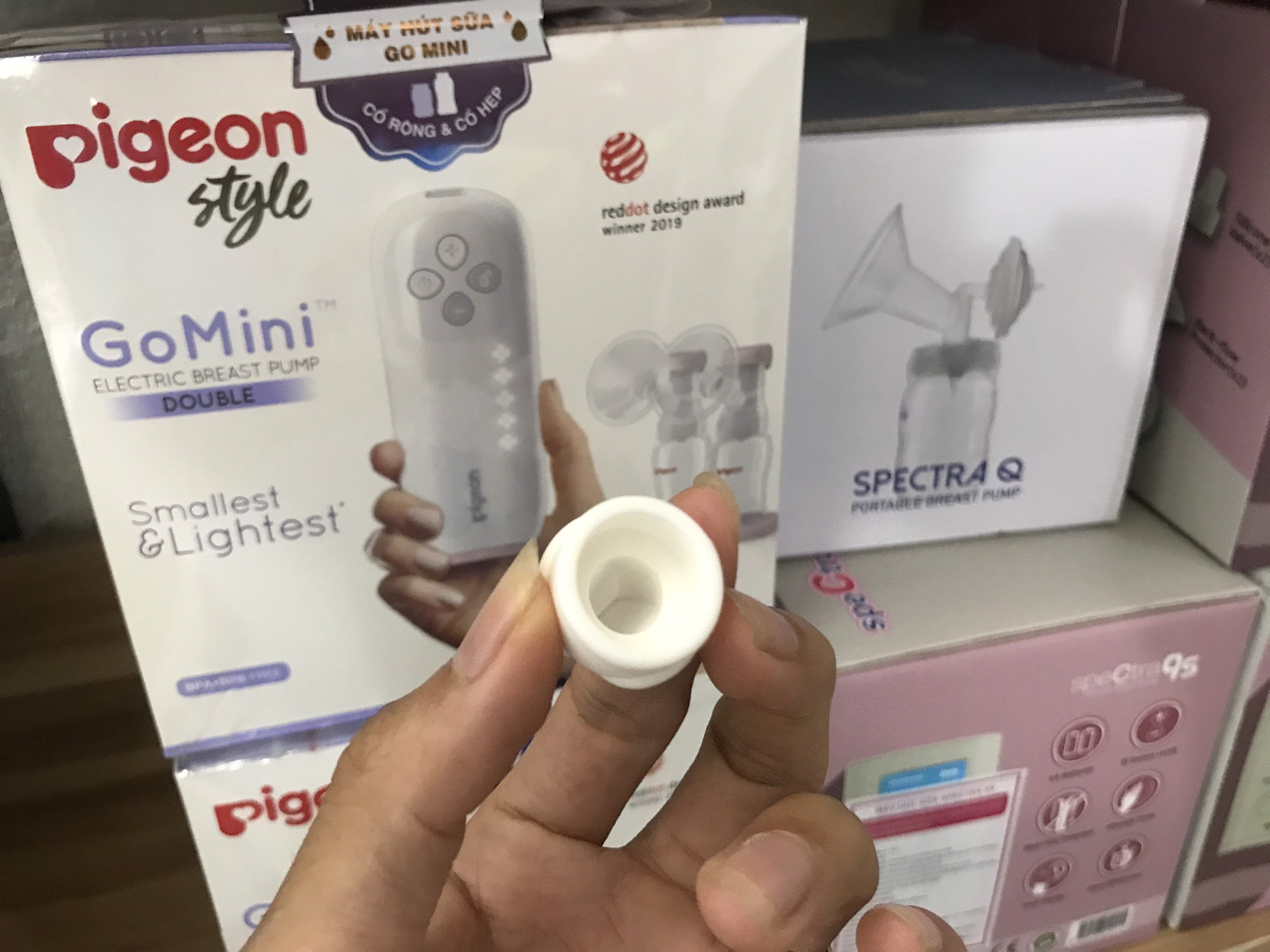 Van silicon máy hút sữa pigeon gomini( 1 cái)