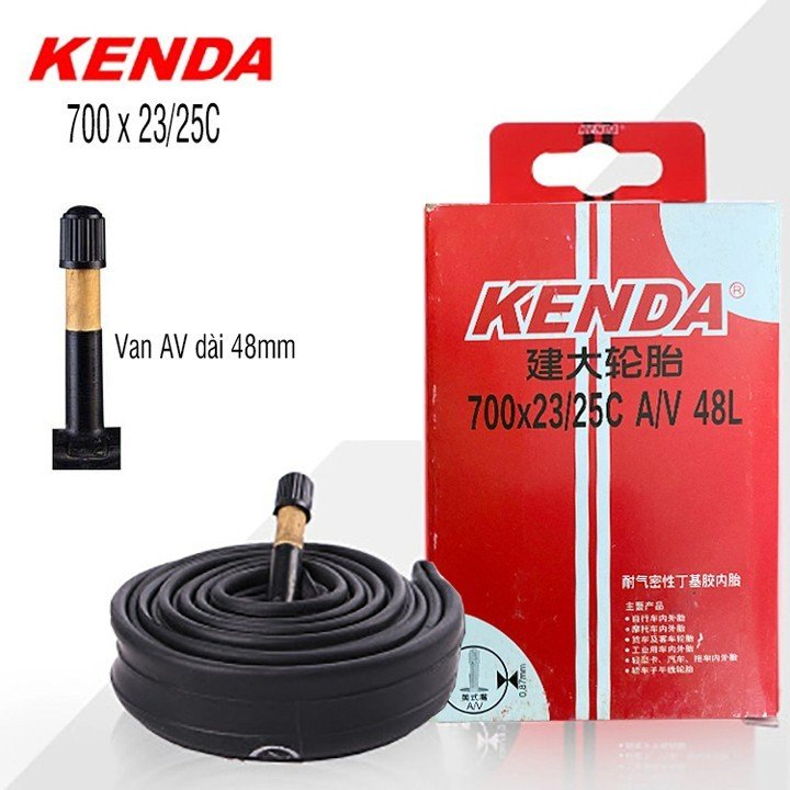 Săm ruột xe đạp Kenda 700x23/25C van FV/AV