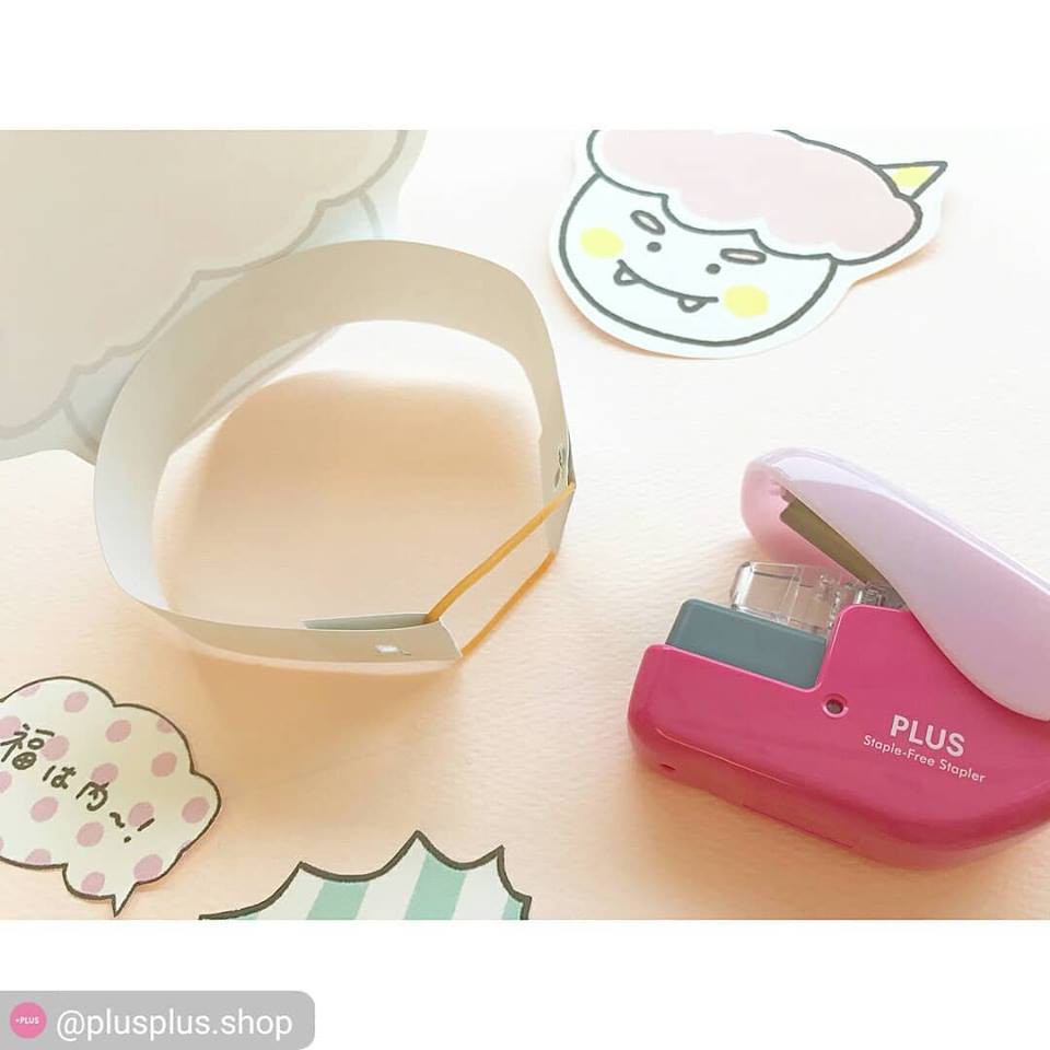 Bấm Không Dùng Kim Ghim Paper Clinch PLUS