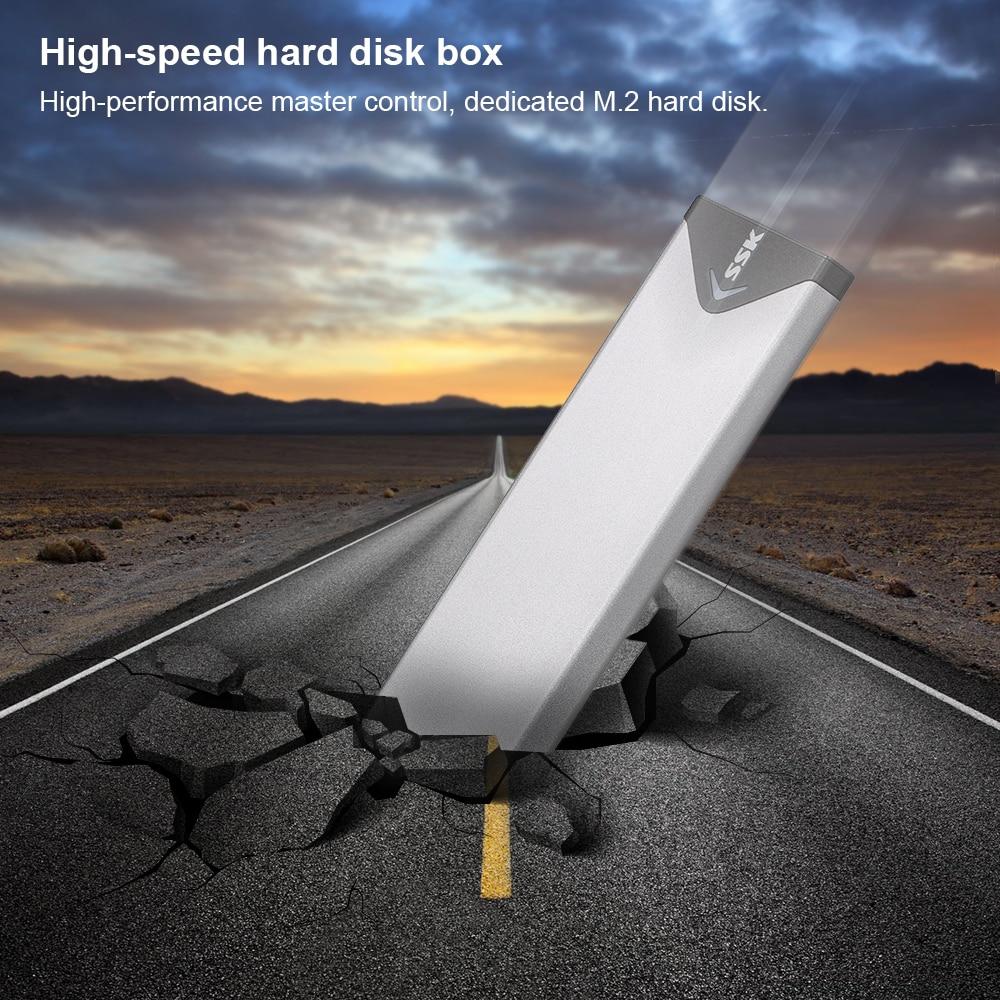 BOX Ổ CỨNG M2 - SSD BOX M2 NGFF TO USB 3.0 SSK C320 ( SHE-C320)