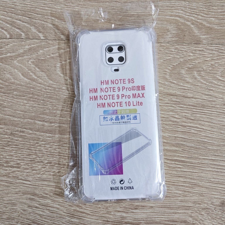 Ốp Xiaomi Redmi Note 9 / Redmi Note 10 / Note 9s / Note 9 Pro / Note 10s / Note 10 5G - Dẻo Trong Chống Sốc Bảo Vệ Camera