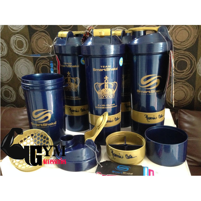 Bình nước thể thao 3 ngăn Smart Shake Signature