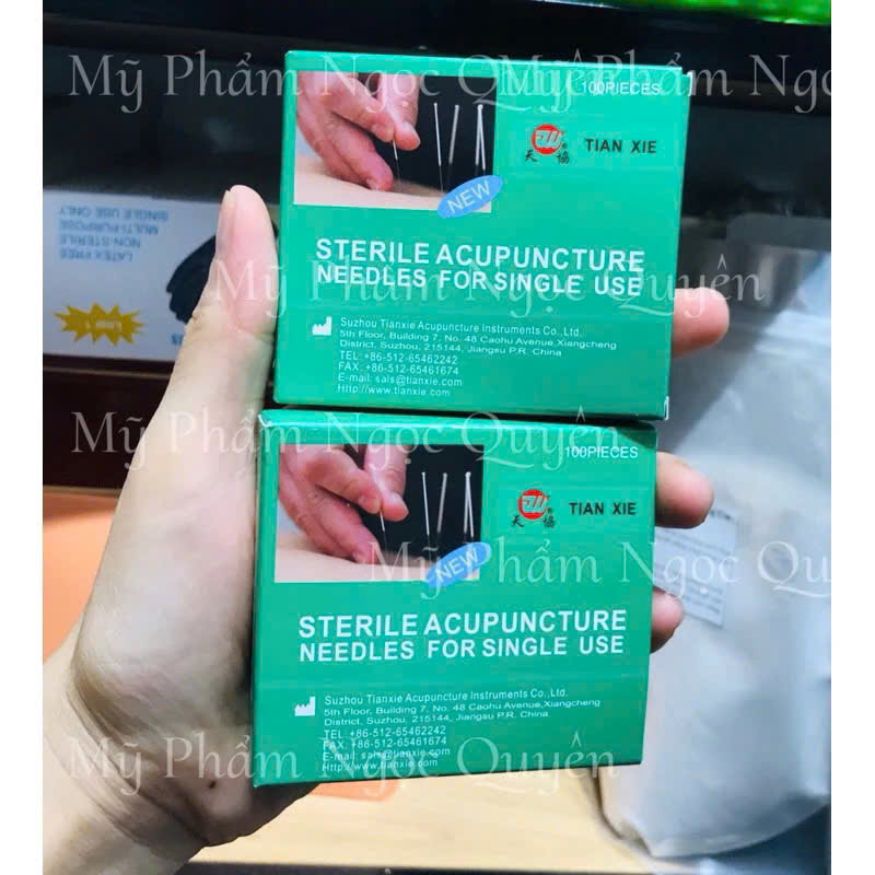 Hộp 100 kim đốt mụn thịt, nốt ruồi Spa
