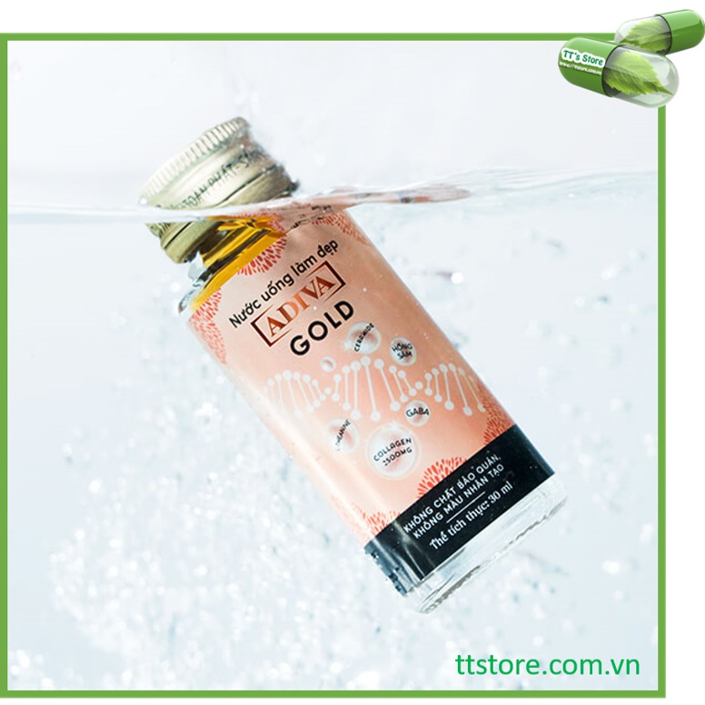 [Date mới nhất] ADIVA Collagen / GOLD dạng nước (Hộp 14 chai) [colagen, avida]
